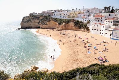 Scenic view of beach