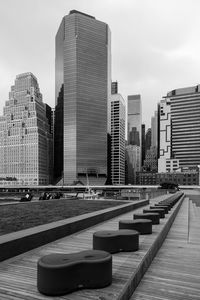 View of buildings in city