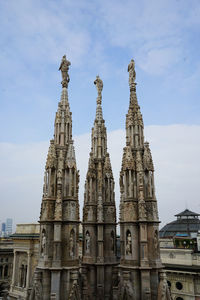 Low angle view of a temple