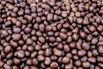 Full frame shot of coffee beans