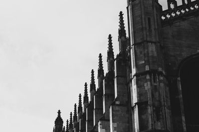 Low angle view of building against sky