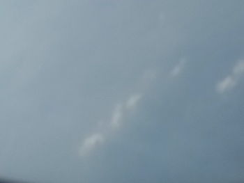 Low angle view of clouds in sky