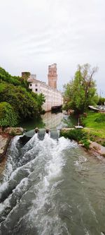 View of building by river