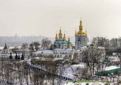 Lavra on a winter morning