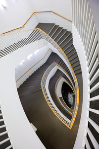 Architecture detail of a spiral staircase