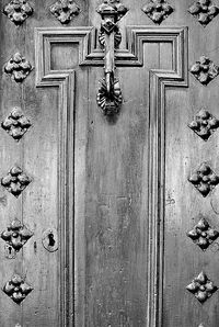 Full frame shot of wooden door