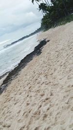 Scenic view of calm sea