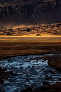 Scenic view of beach