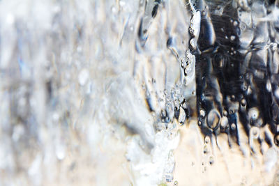 Close-up of splashing water