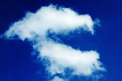 Low angle view of cloudy sky