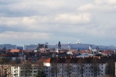 Cityscape against sky