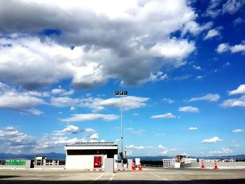 View of cloudy sky