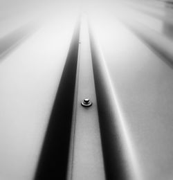 High angle view of window on table