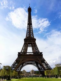 Low angle view of a tower