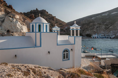 Low angle view of church