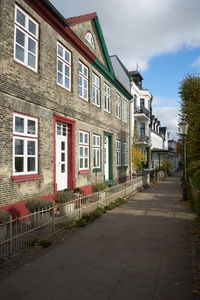 Street amidst buildings in city