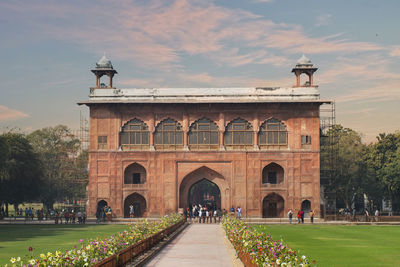 Museum at red fort, delhi, india