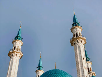 Low angle view of church against sky