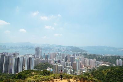 View of cityscape against sky