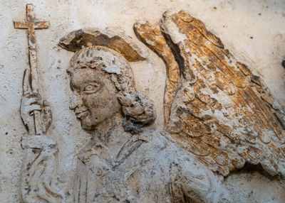 Close-up of buddha statue