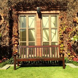 Built structure with trees in background