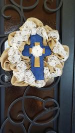 Close-up of food on table