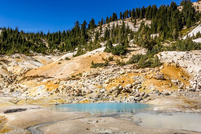 Bumpass hell, lassen volcanic national park, california