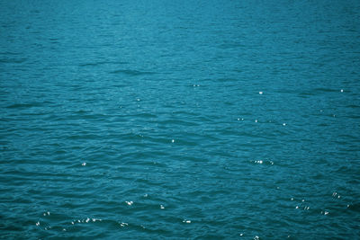 Full frame shot of blue sea