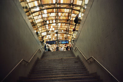 Low angle view of staircase