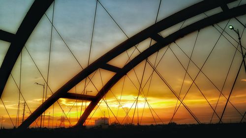 View of sky at sunset