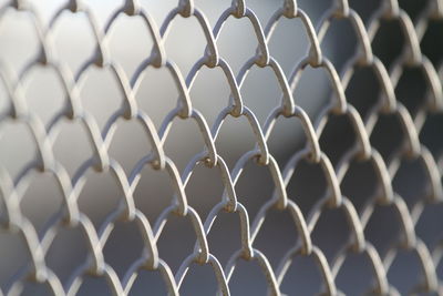 Full frame shot of chainlink fence