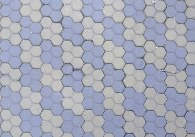 Full frame shot of tiled floor