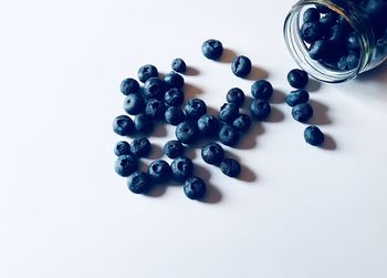 Close-up of candies against white background