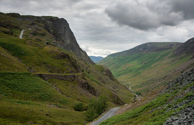Honister pass in the lake district, united kingdom 