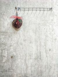 Full frame shot of fruits hanging on wall