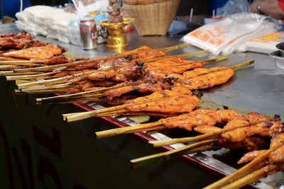 Close-up of seafood