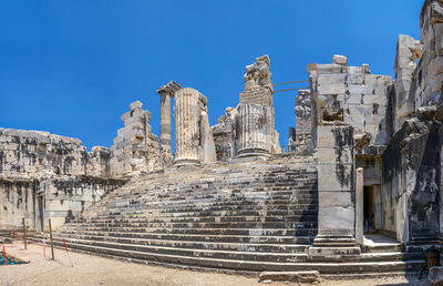 Old temple against sky