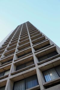 Low angle view of modern building