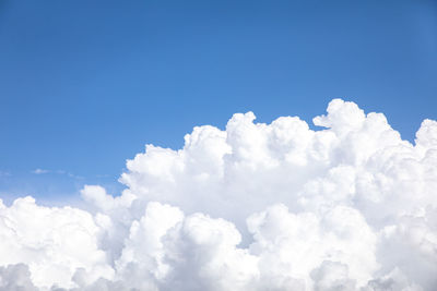 Low angle view of clouds in sky