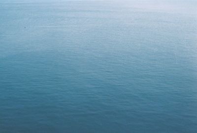 Reflection of clouds in sea