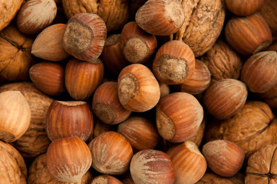Full frame shot of pumpkins