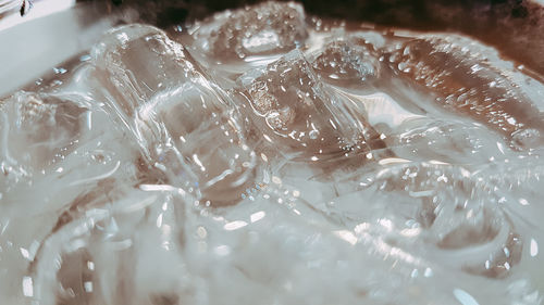 Full frame shot of bubbles