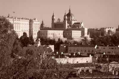 Buildings in city