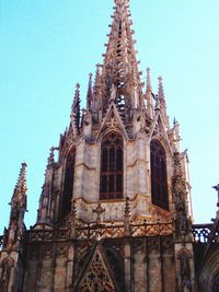 Low angle view of cathedral against sky