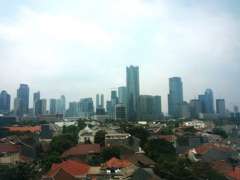 Cityscape against sky