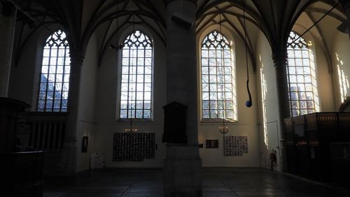 Interior of church