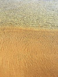 Full frame shot of sand at beach