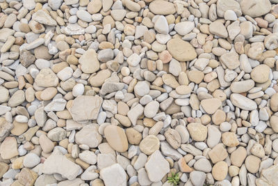 Full frame shot of pebbles