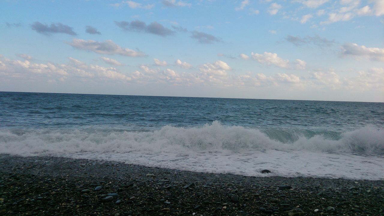 VIEW OF SEA AGAINST SKY