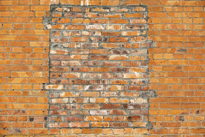 Full frame shot of brick wall